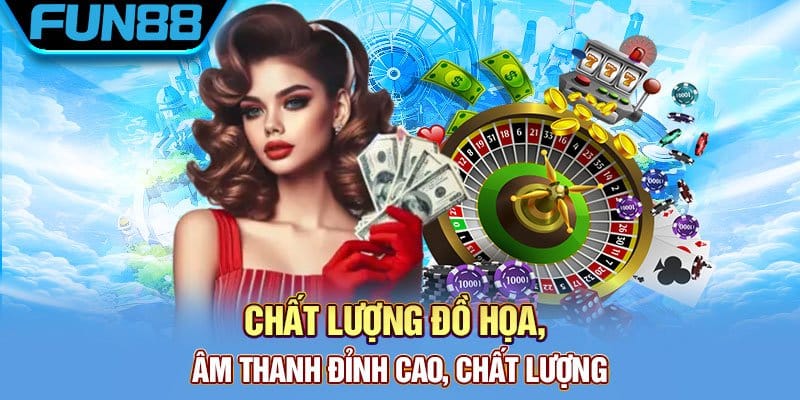 FUN88 sở hữu giao diện vô cùng cuốn hút